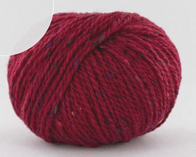 laine tweed france naturel chiné pelote