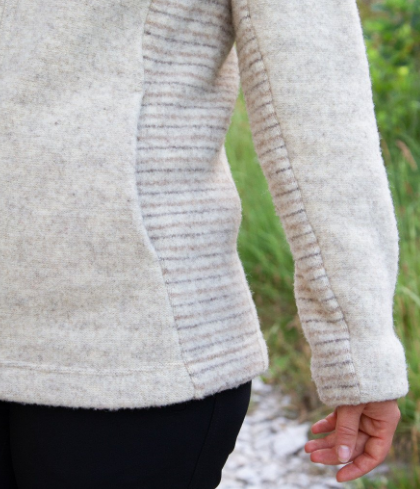 veste laine chaud fabrication franc naturel
