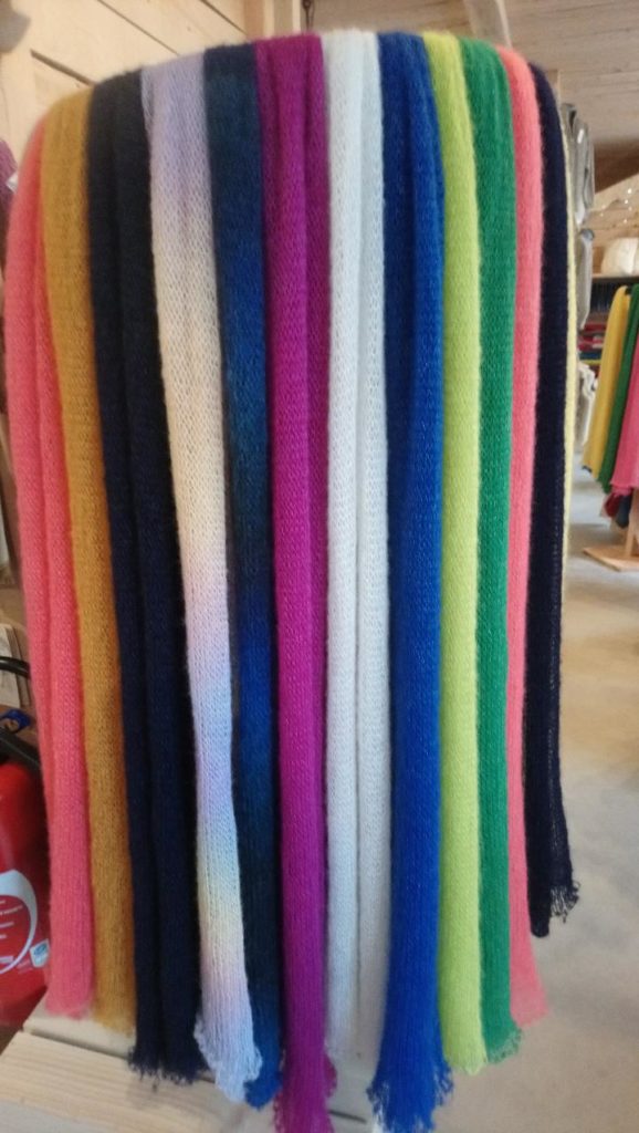 echarpe foulard mohair fabrication france