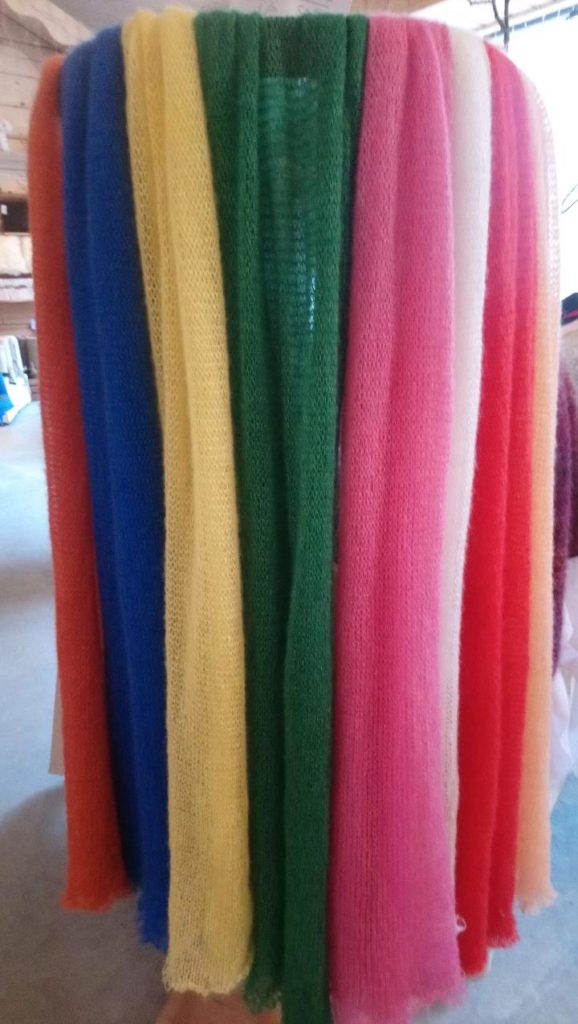 echarpe foulard mohair fabrication france