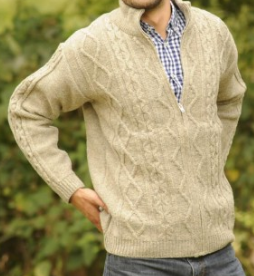veste laine chaud fabrication franc naturel