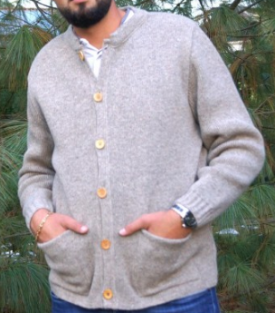 veste laine chaud fabrication franc naturel