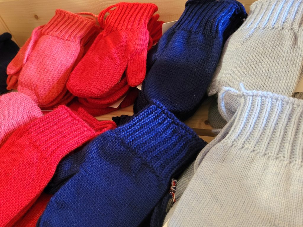 moufles enfant laine chaud