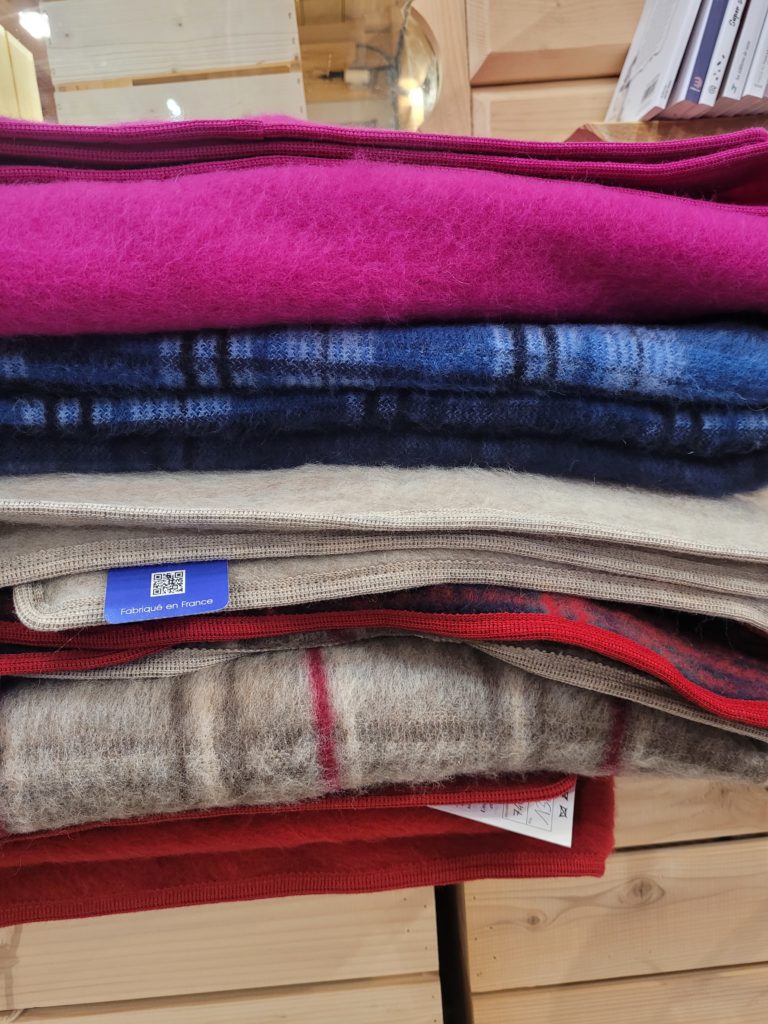 plaid couverture laine france ecossais