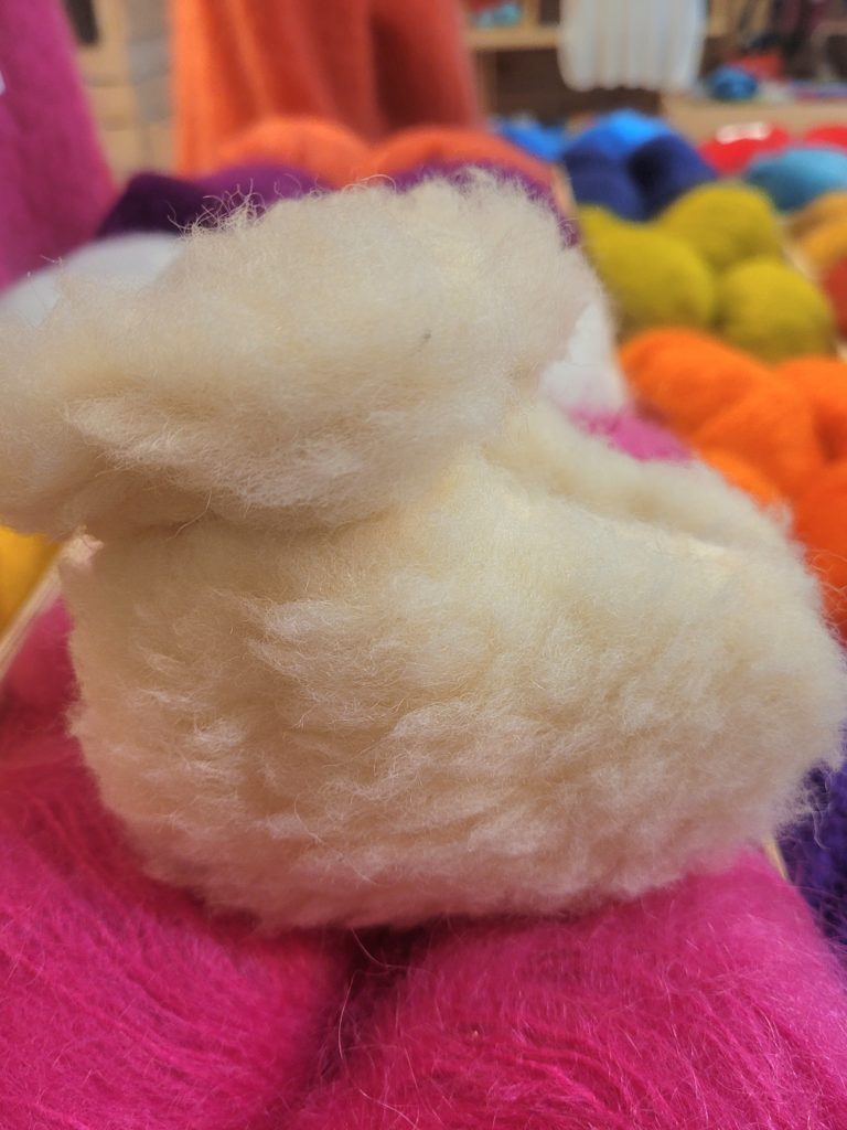 chausson bebe laine naturelle