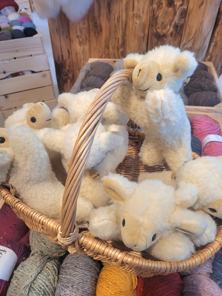 mouton doudou laine naturelle