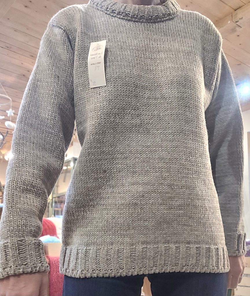 pull laine beige écru naturel france chaud