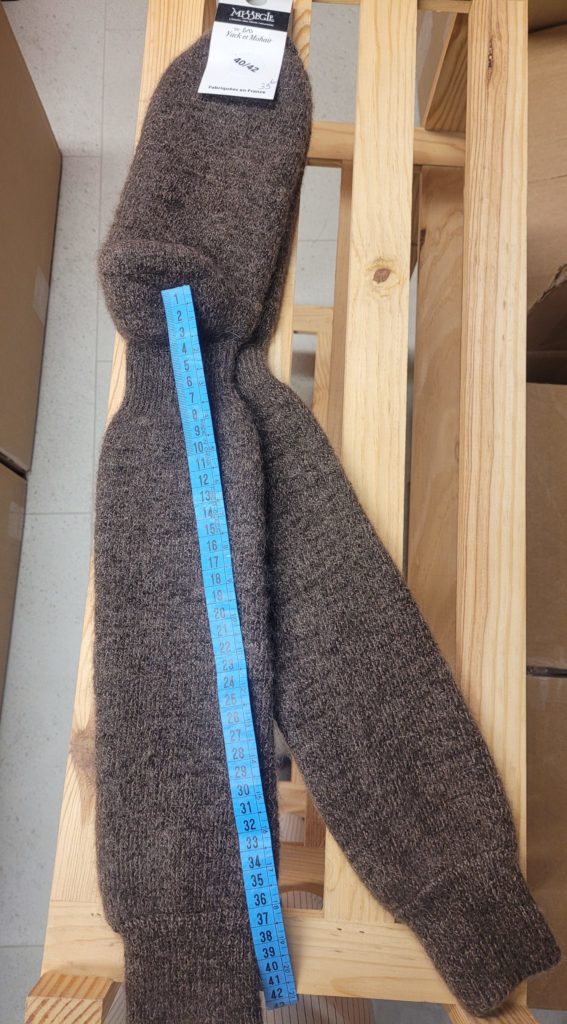 chaussettes hautes chasse pêche bottes