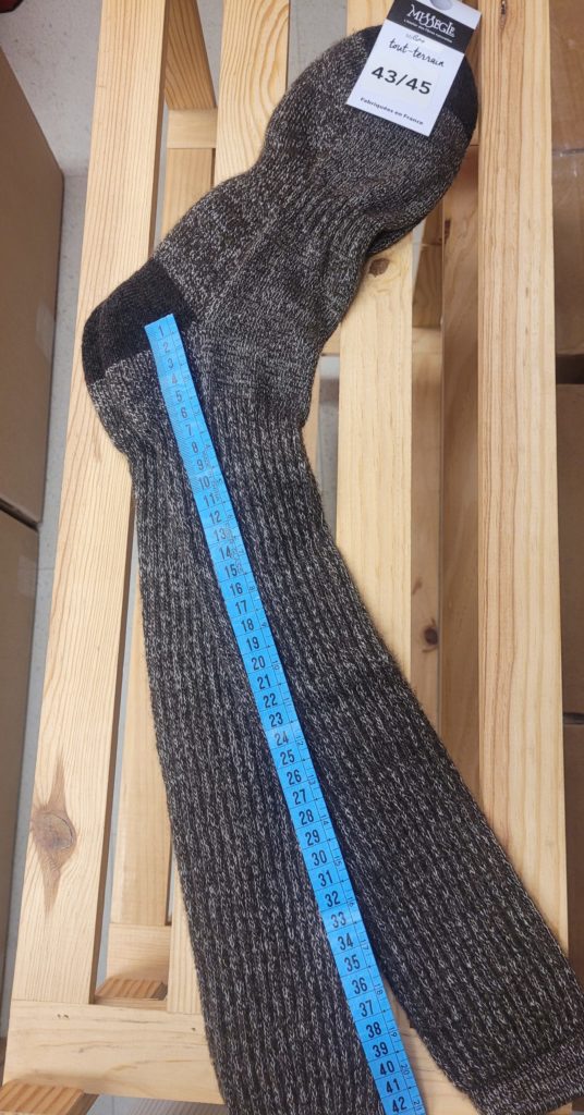 chaussettes hautes chantier bottes btp